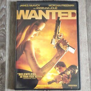 Wanted DVS Enhanced DVD 2008 Universal ANGALINA Jolie James McAvoy Morgan Freema